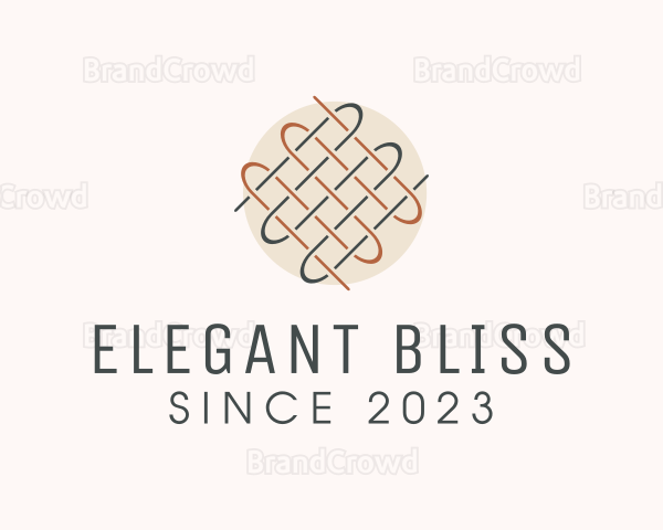 Woven Textile Thread Apparel Logo