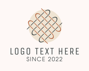 Modiste - Woven Textile Thread logo design