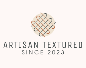 Woven Textile Thread Apparel logo design