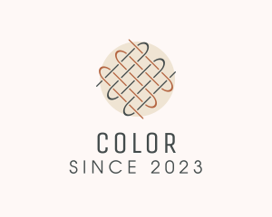 Pattern - Woven Textile Thread Apparel logo design