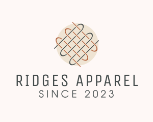 Woven Textile Thread Apparel logo design