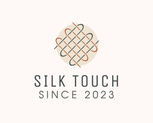 Woven Textile Thread Apparel logo design