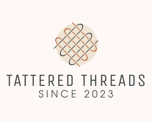 Woven Textile Thread Apparel logo design