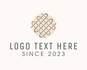 Woven - Woven Textile Thread Apparel logo design