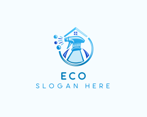 Spray Cleaning Bubbles Logo