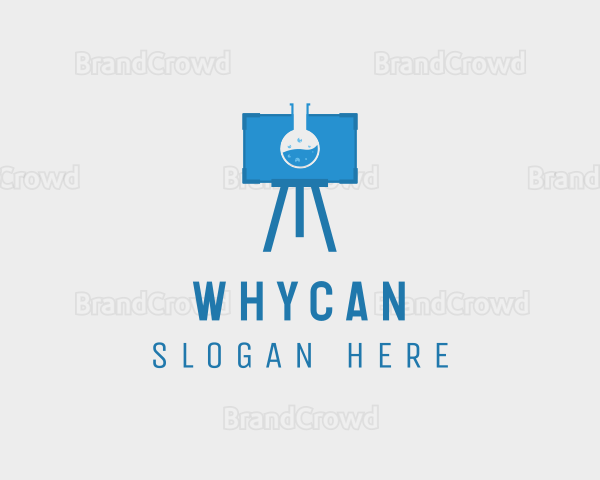 Science Flask Experiment Logo