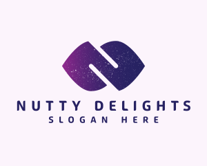 Cosmic Infinity Letter N logo design