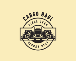 Freight Transportation Vehicle logo design