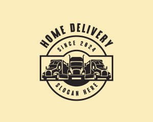 Freight Transportation Vehicle logo design