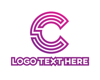 Purple C Gaming Logo Brandcrowd Logo Maker