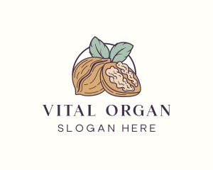 Organic Seed Walnut logo design