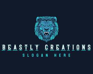 Lion Beast Gaming logo design