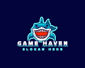 Fierce Shark Predator Logo