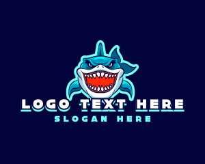 Fierce Shark Predator Logo