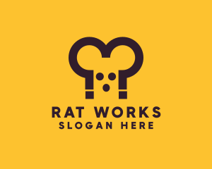 Rat - Mouse Mice Rodent Question logo design