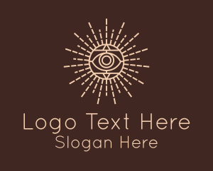 Egyptian Mystical Eye  Logo