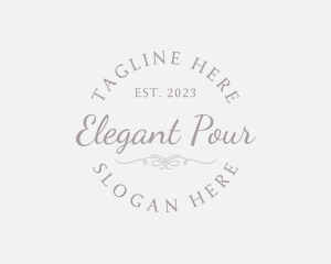 Elegant Beauty Company logo design