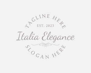 Elegant Beauty Company logo design