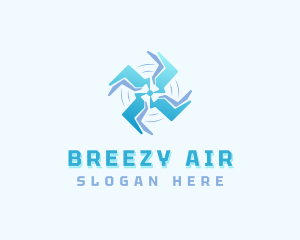 Air Conditioning Fan logo design