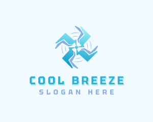 Air Conditioning - Air Conditioning Fan logo design