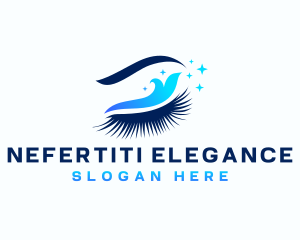 Elegant Eyelash Cosmetics logo design