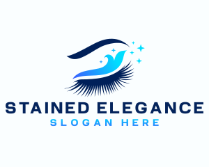 Elegant Eyelash Cosmetics logo design