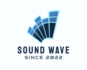 Volume - Music Sound Bar logo design