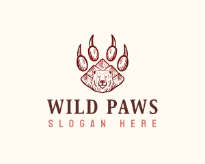 Bear Paw Mountain logo design