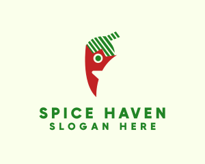 Chili Pepper Spice logo design