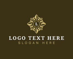 Stylist - Leaves Floral Pattern logo design