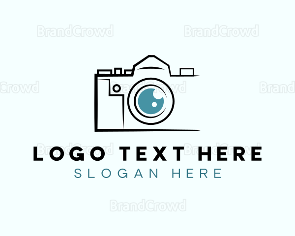 Camera Photography Lens Logo