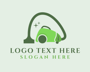 Green Eco Clean Vacuum  Logo