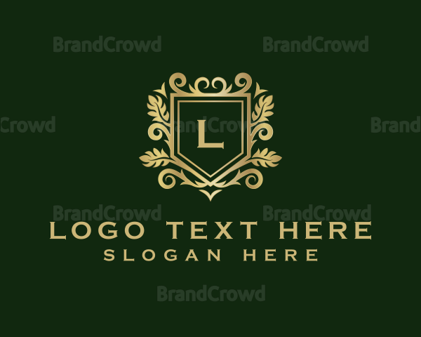 Ornate Premium Shield Logo