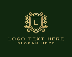 Decorative - Ornate Premium Shield logo design