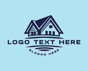 Laborer - Home Roof Renovation logo design