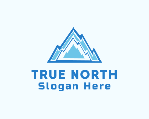 Snow Ice Mountain  logo design