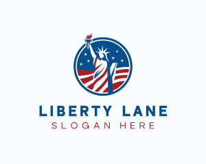 USA Political Liberty logo design