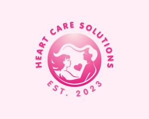 Heart Parenting Childcare logo design