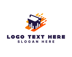 Logistics - Shopping Cart Basket logo design