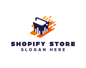 Shopping Cart Basket logo design