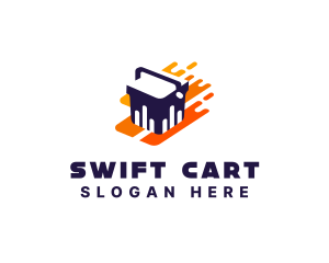 Shopping Cart Basket logo design