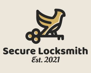 Locksmith - Bird Key Locksmith logo design