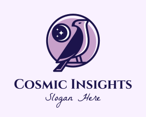 Astrology - Astrology Moon Bird logo design