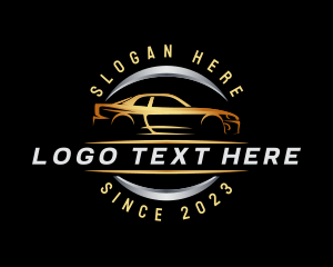 Dealership - Sports Car Garage logo design