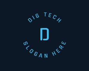 Digital Tech Software logo design