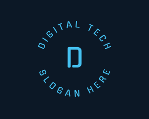 Digital Tech Software logo design