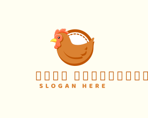 Livestock - Chicken Hen Poultry logo design