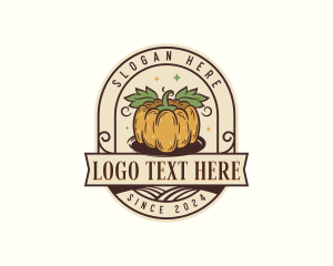 Green Peas - Pumpkin Farmers Market logo design