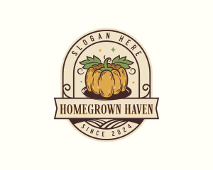 Pumpkin Farmers Market logo design