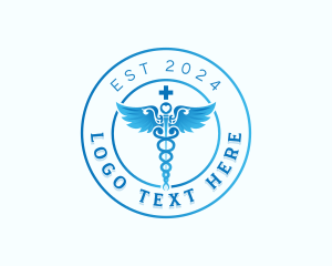 Wings - Caduceus Pharmaceutical Healthcare logo design